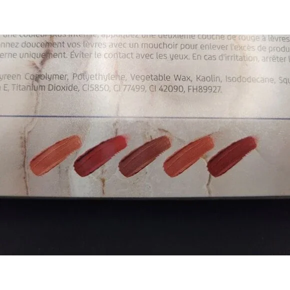 New La Prédiré Prestige Paris Liquid Touch Matte Lipstick Set Of 5 MSRP $220